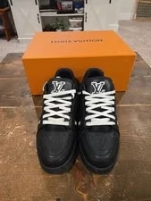Louis Vuitton Embossed Sz 7LV-8-8.5US Clean 3