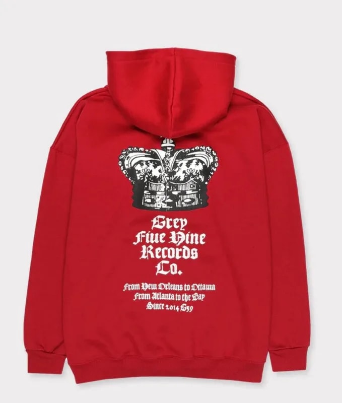 G59 Migraine HOODIE Red XL Suicideboys Merch 2