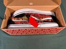 Vans Logo Classic Slip-On Colorful Size 9 Comfort Skate Shoe 2