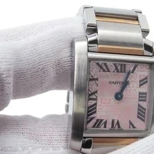 Cartier Tank Limited Edition W51036Q4 Stainless Steel / 18K Pink Gold #TZW1337 4