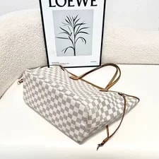 Louis Vuitton Neverfull Vachetta Trim Auth 4