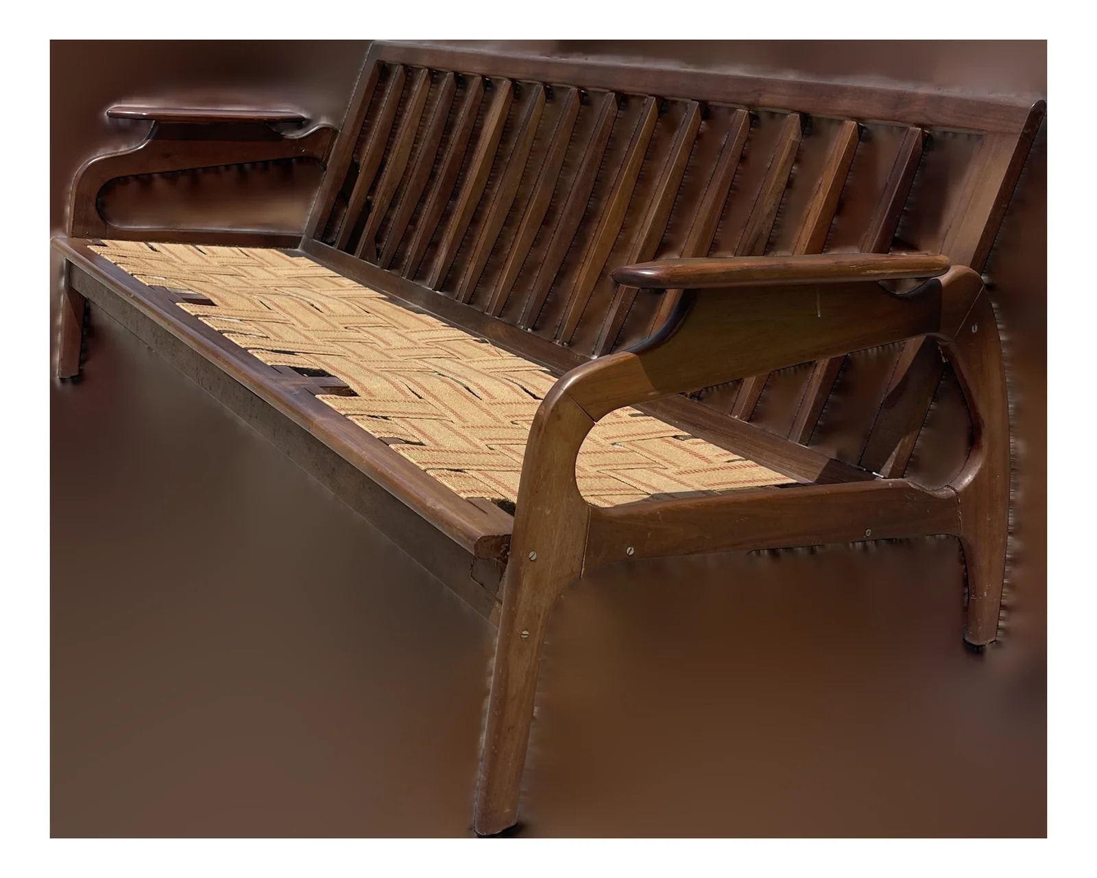 Adrian Pearsall — Adrian Pearsall (Attr.) Model 1209 Sculptural 3 Seat for Restoration — Furniture — resale
