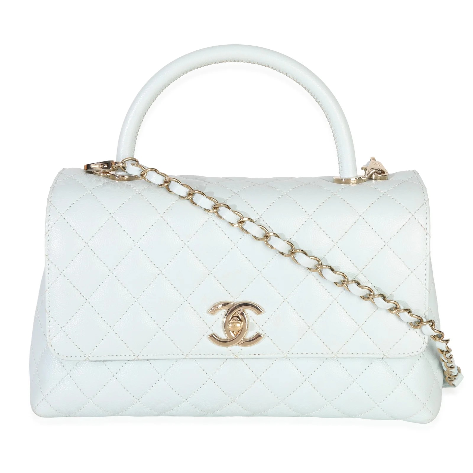 Chanel — Chanel Medium Coco Top Handle — Handbag — resale