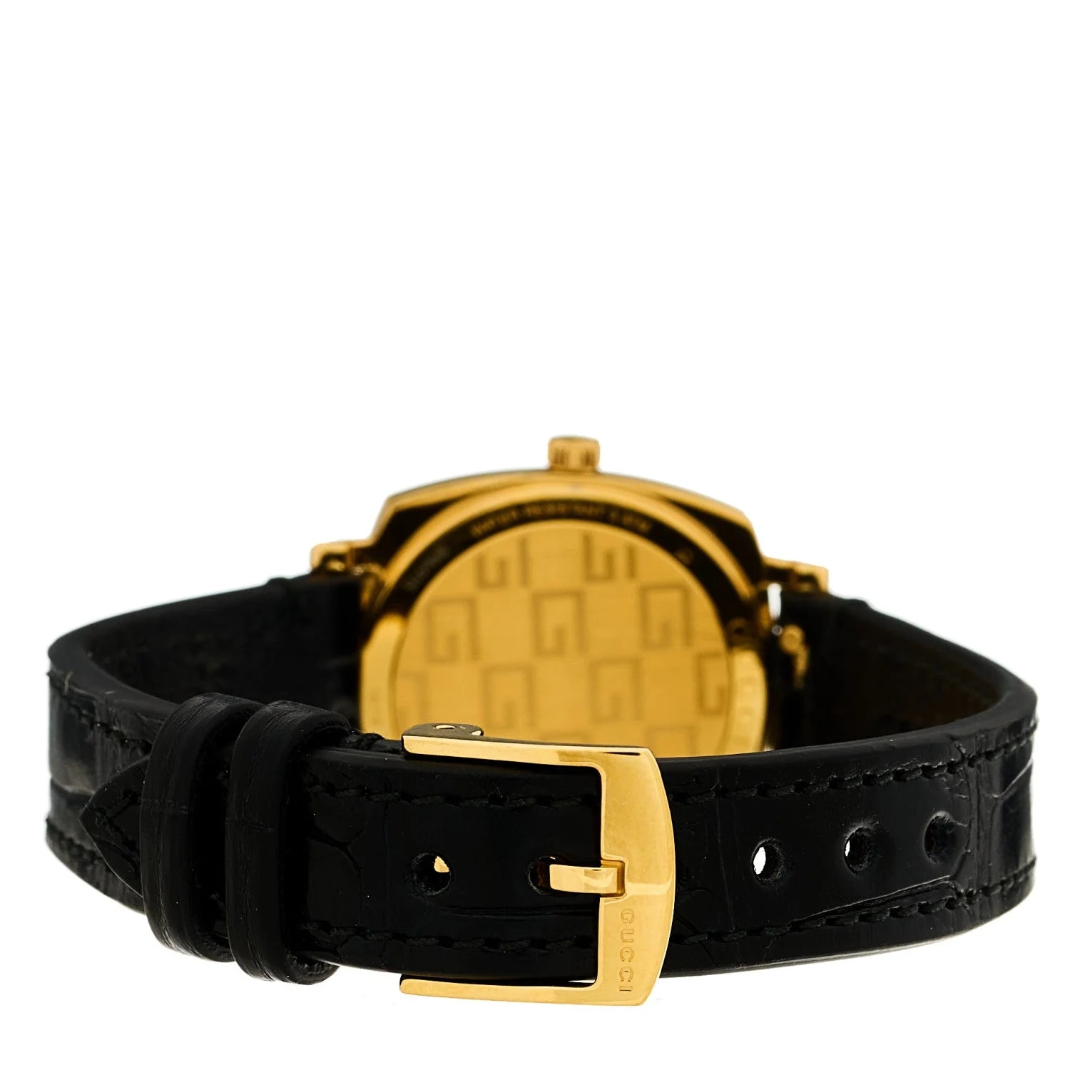 Stainless Steel Alligator 27mm Grip Quartz Black 3