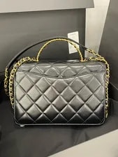 Chanel 23P Flap With Cut-Out Logo Handle(Base Length: 22cm) 3