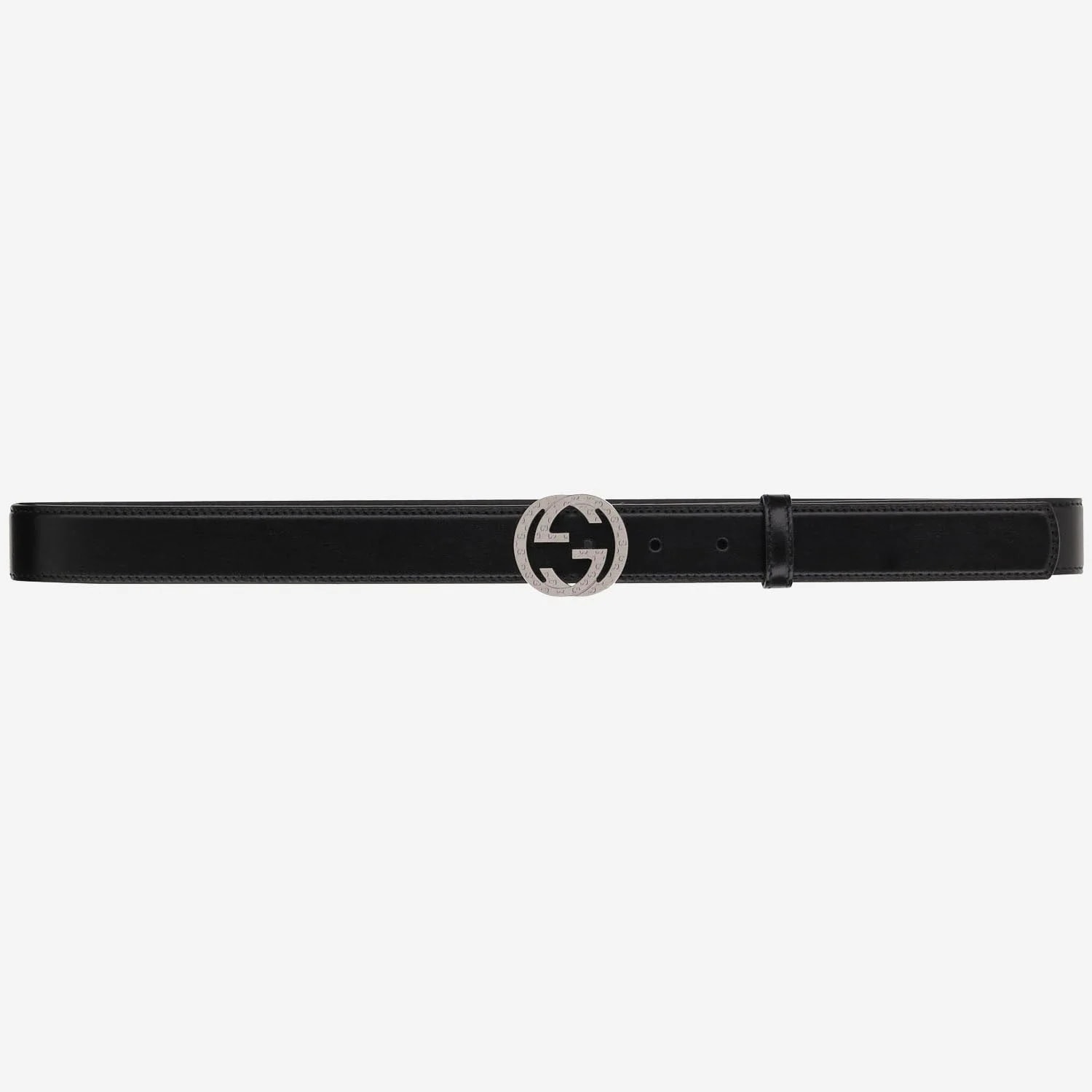 Gucci GG Engraved Logo Buckle Belt — 2