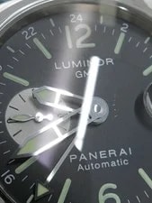 Panerai LuminorGMT 44mm PAM00088 Stainless Steel Leather With Box #TW2137 4