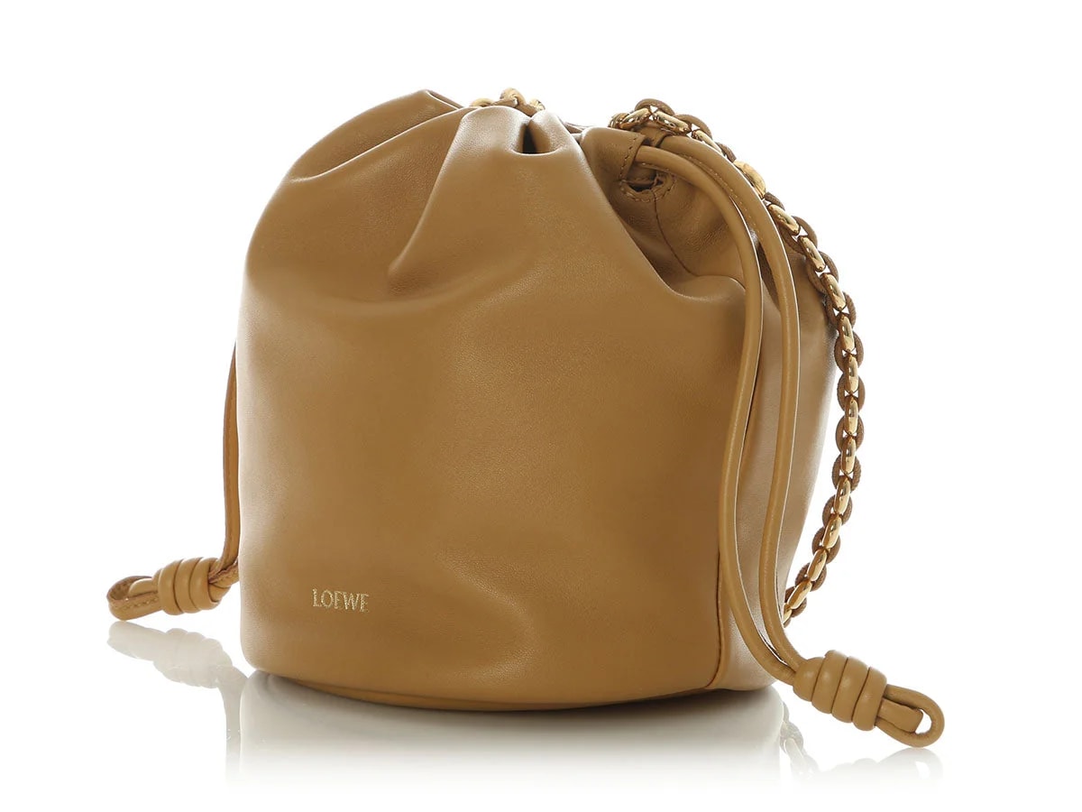 Loewe Medium Sahara Flamenco Bucket 3