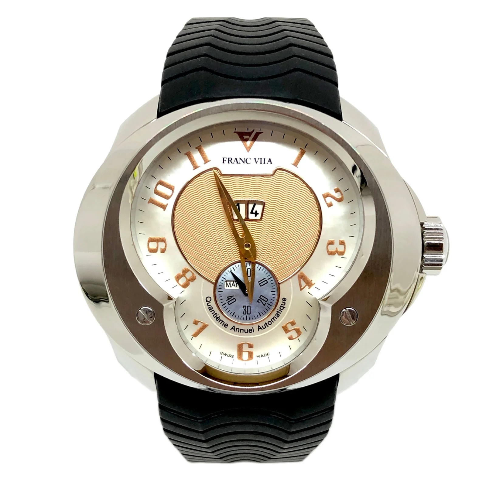 Worldofluxuryus — Franc Vila Automatic Classic Stainless Steel — Watch — resale