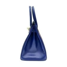 Hermes Birkin 30 Tadelakt Saphir Stamp U (2022) 3