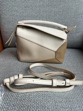 Loewe — Auth Loewe Puzzle Mini Multitone Top Handle Crossbody — Handbag — resale
