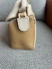 Auth Loewe Puzzle Mini Multitone Top Handle Crossbody 3