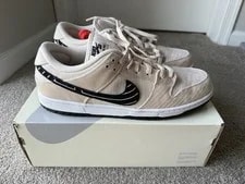 Size 13 - Albino Preto X Nike SB Dunk Low Pro W/ Box and Extra Laces 2
