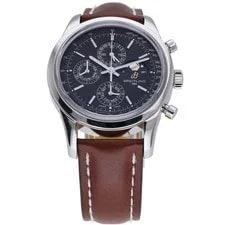 Breitling Transocean Chronograph 1461 A1931012 With 43mm Steel Case and Black... 2