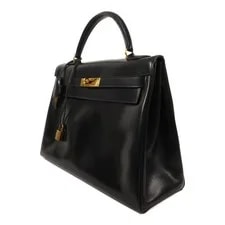 Hermes GHW Kelly 32 2 Way Box Noir 3
