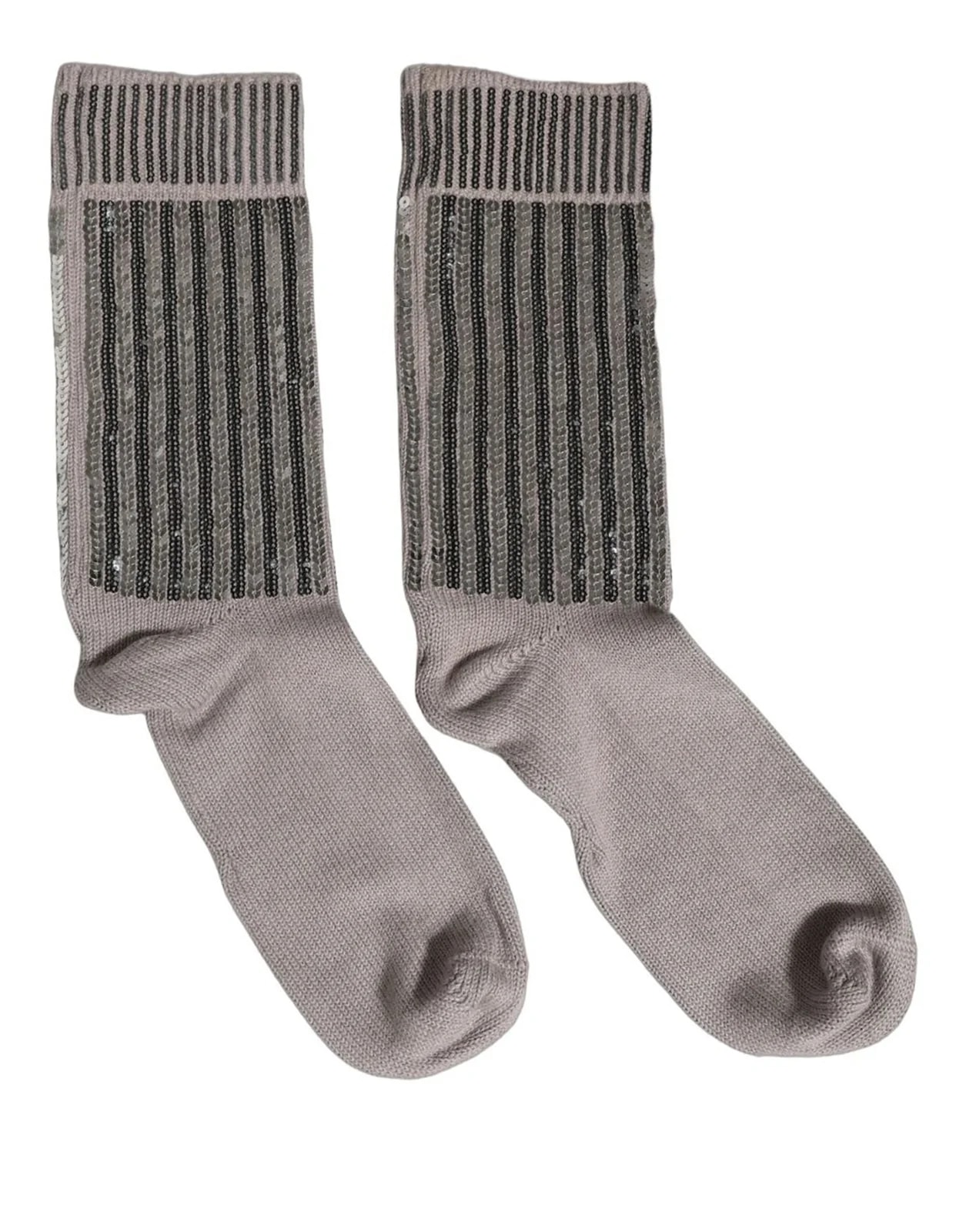 Dolce & Gabbana Ribbed Mid Calf Accessory Socks 4