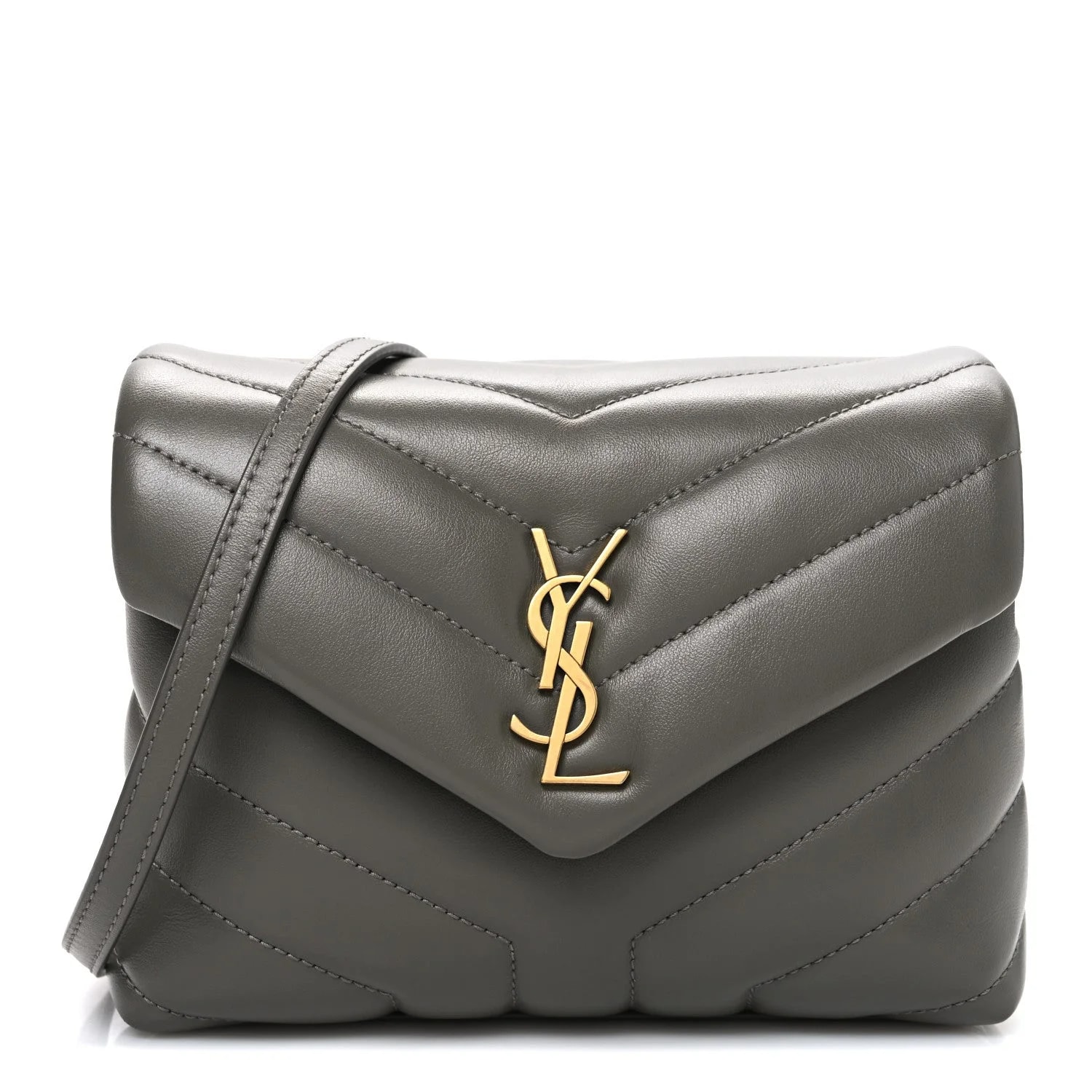 Saint Laurent — Y Toy Loulou Crossbody Kaki — Handbag — resale
