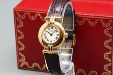 Cartier — *Near / Box* Cartier Colisee 590002 Roman Dial 24mm Quartz — Watch — resale