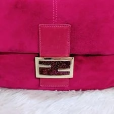 Fendi Mamma Baguette Glitter Buckle ＃O6138 2