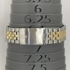 Rolex Datejust 36mm Two Tone 18K Gold Fluted Bezel Jubilee Bracelet 1601 Pie Pan 4