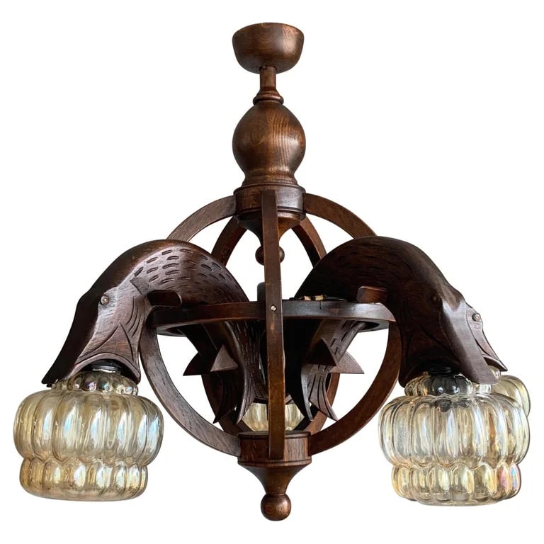 Antique Fish With Shades — lighting — resale