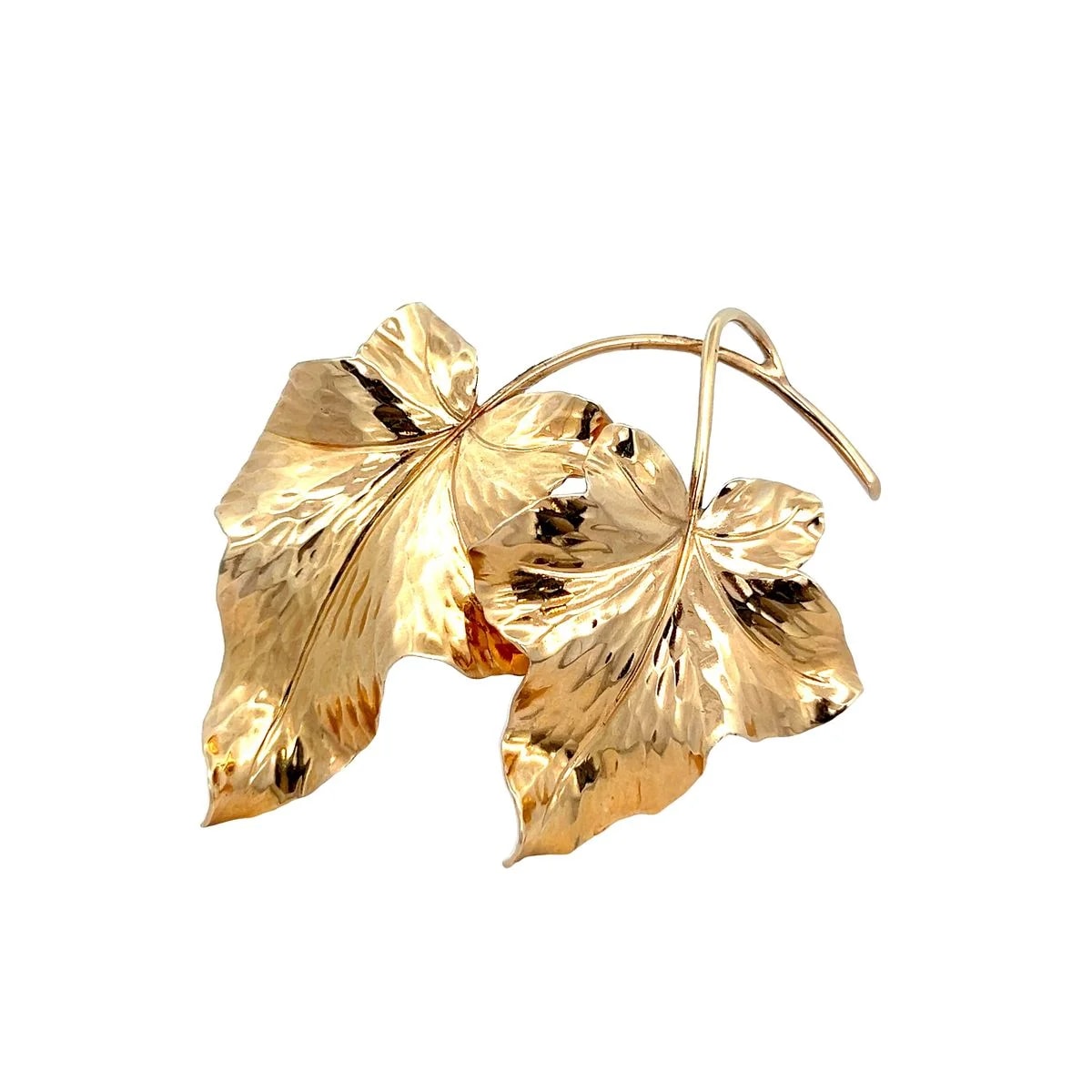 STORE 5a Luxury Preowned Goods — Double Leaf Brooch — Jewelry — resale