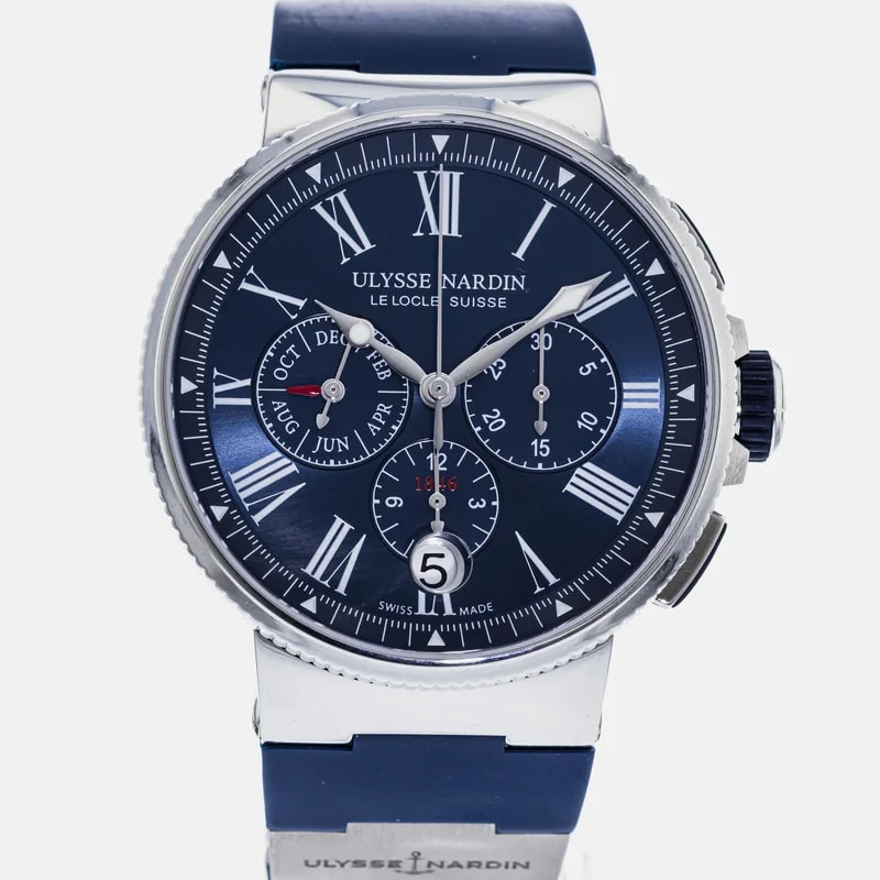 Ulysse Nardin — Ulysse Nardin Marine Chronograph Annual Calendar 1533-150-3/43 — Watch — resale