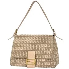 Fendi — Fendi Pattern One Mamma Baguette 8Br00 — Handbag — resale