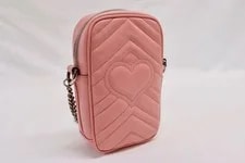 Gucci GG Marmont Mini Vertical Phone Crossbody Matelasse 4