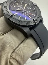 2017 Breitling Avenger Blackbird 48mm Automatic Rubber Strap V17310 B+P 3