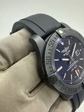 2017 Breitling Avenger Blackbird 48mm Automatic Rubber Strap V17310 B+P 4