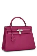 Hermès Limited Edition Tosca & Azalee Candy Kelly Retourne 32 3