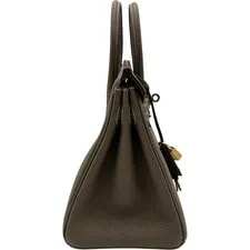 Hermes Birkin 25 K Stamp Etoupe Hardware Dust #OK018 2