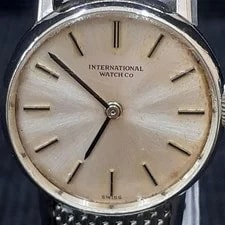 IWC — IWC Hand-wound , Silver — Watch — resale
