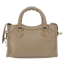 Balenciaga Mini City 2way Tone 453293 Auth ka5352V 3