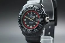 Tag Heuer — [Exc+5] TAG Heuer Formula 1 Professional 383.508 Black Quartz From Japan — Watch — resale