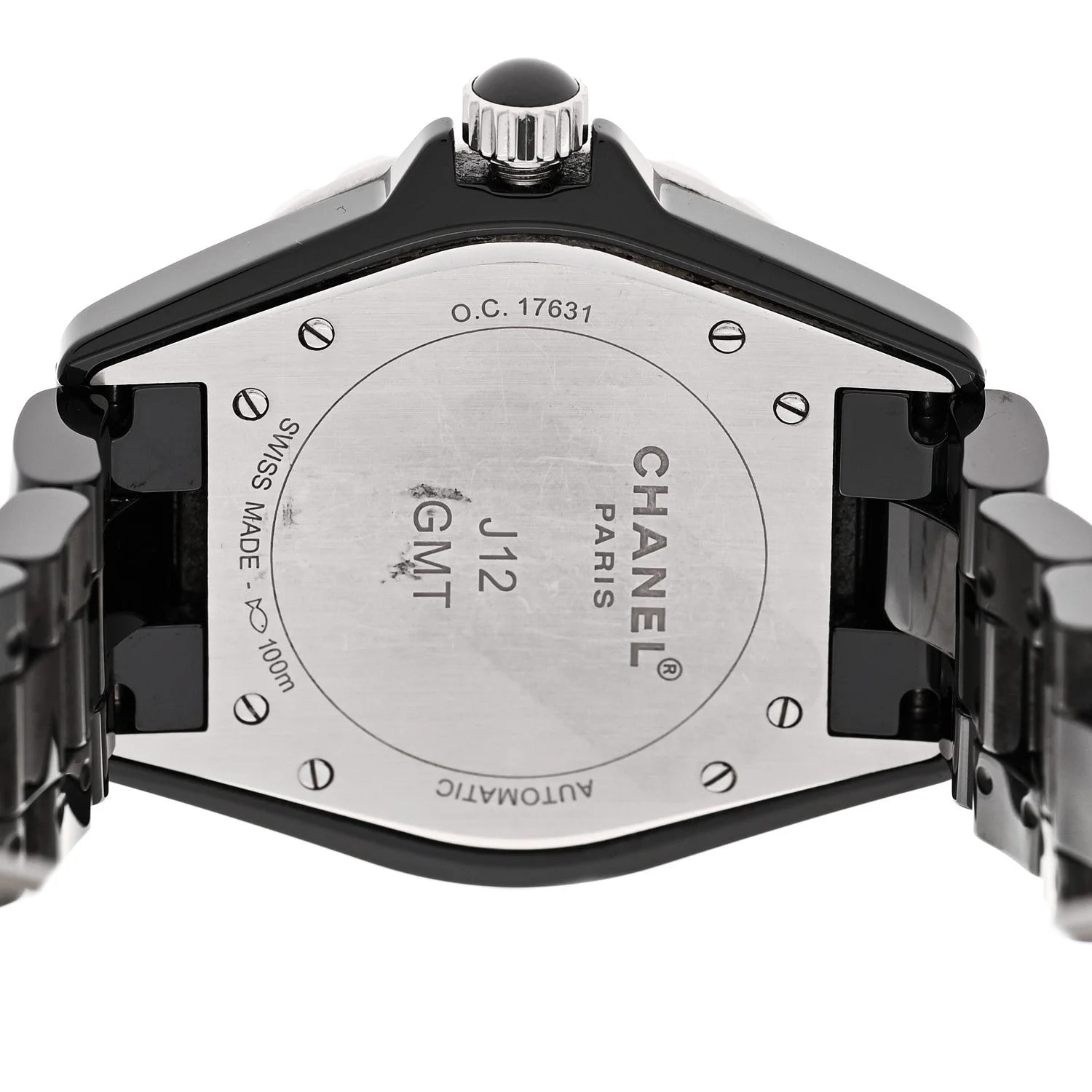 Stainless Steel Ceramic 41mm J12 GMT Automatic Black 3