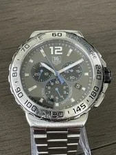 TAG Heuer Formula 1 Silver Chronograph CAU1119 Super Cool! 2
