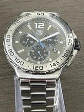 TAG Heuer Formula 1 Silver Chronograph CAU1119 Super Cool! 4