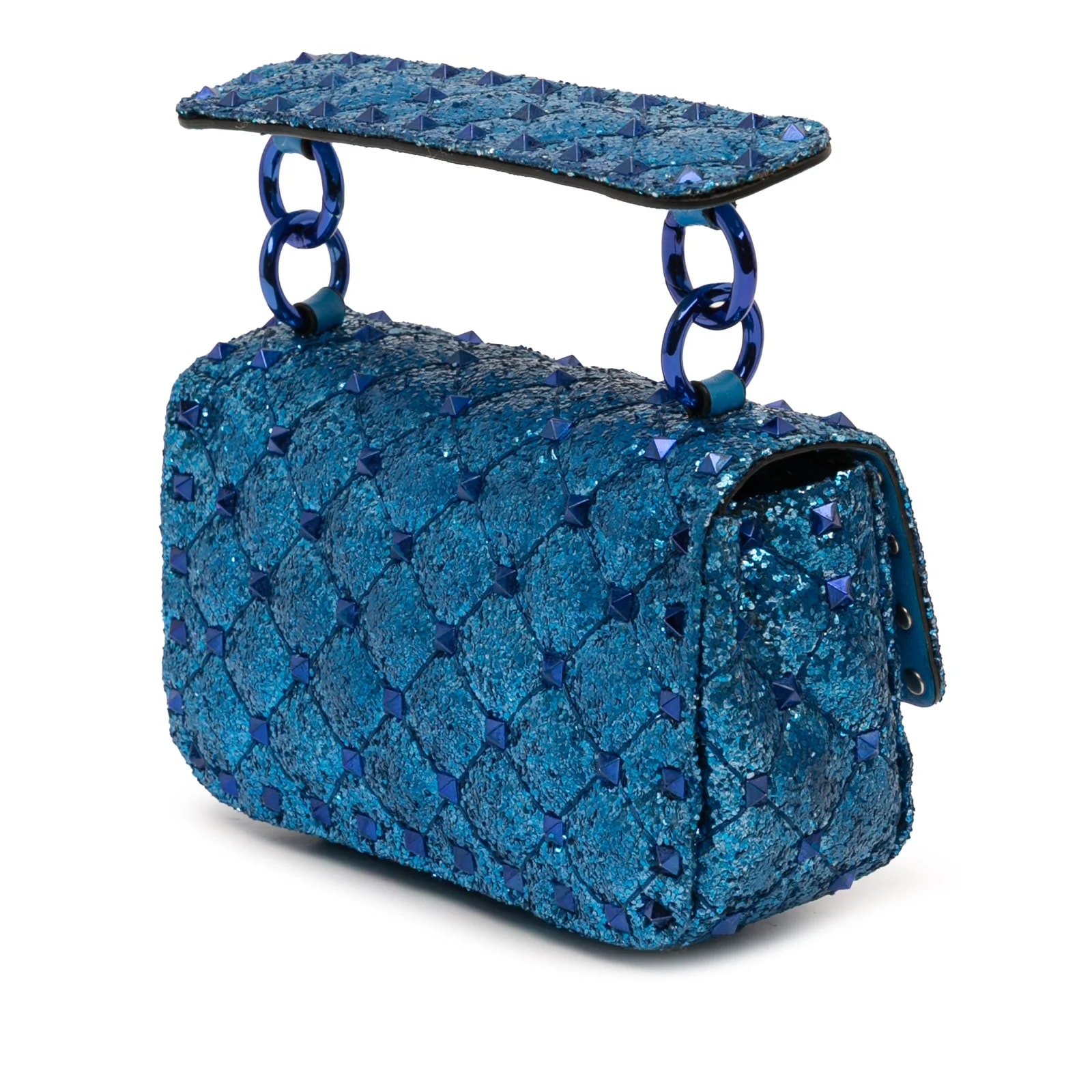 Mini Glitter Rockstud Spike Satchel 2