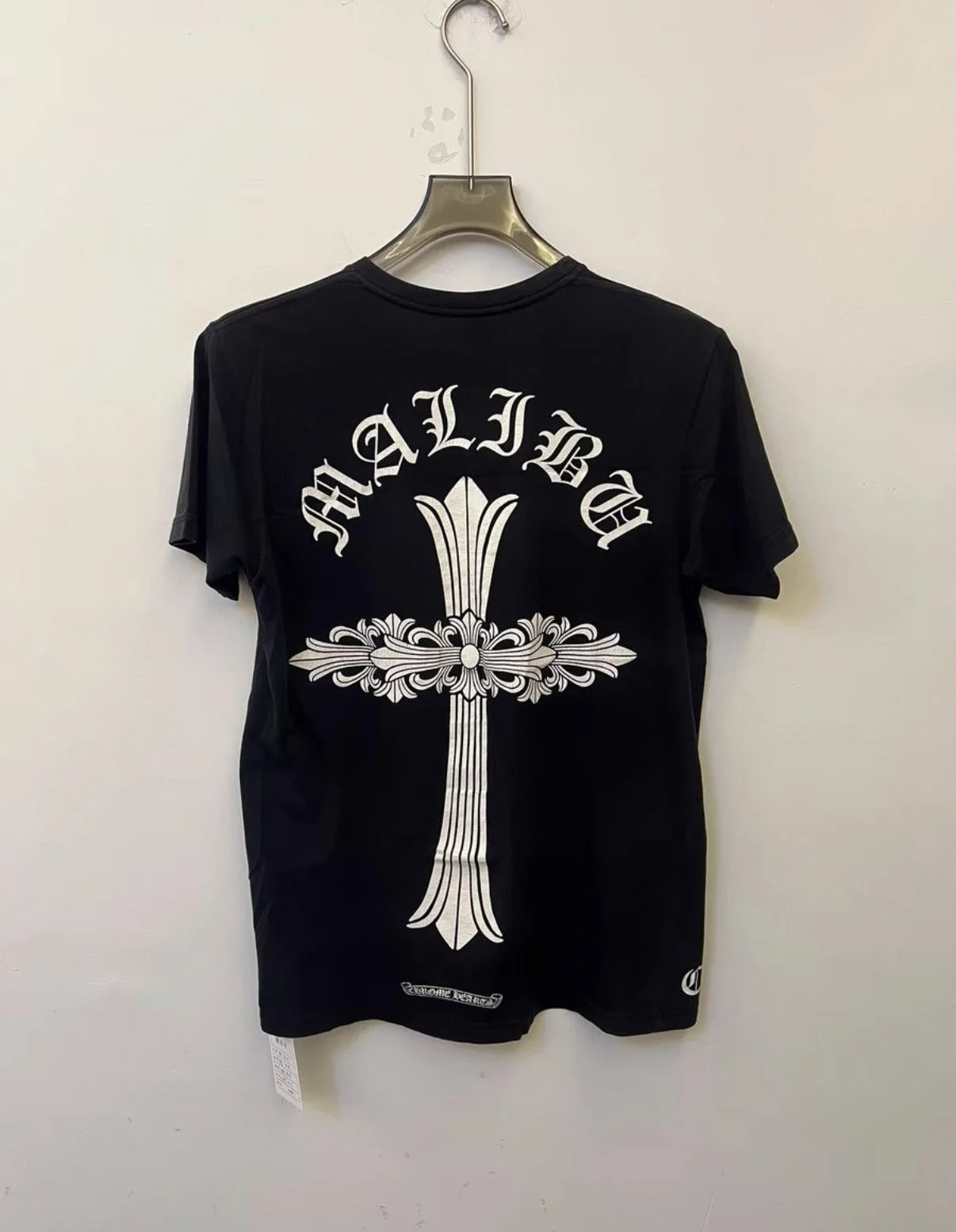 Chrome Hearts — Hearts Malibu Cross & Dagger Graphic T-Shirt K47 — streetwear — resale