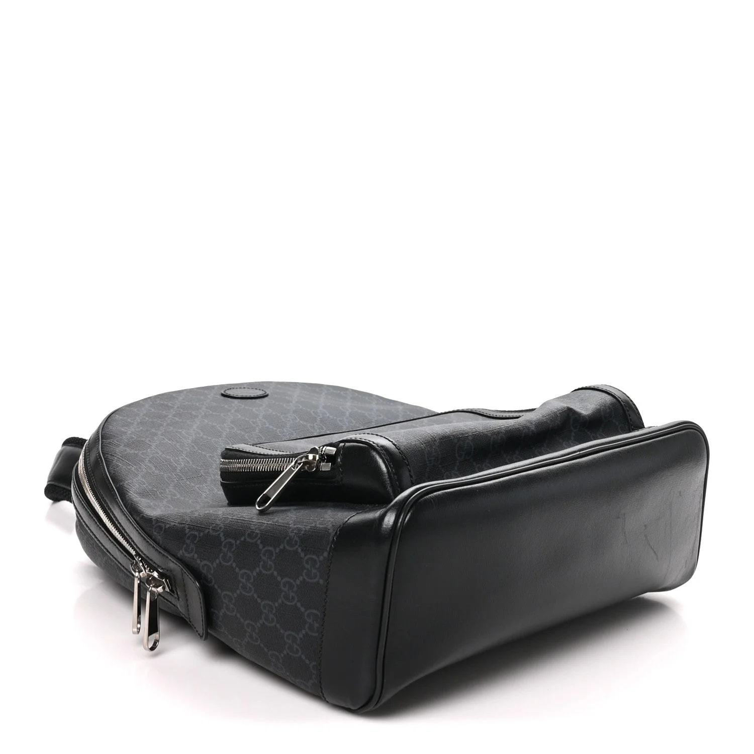 Textured Retro Interlocking G Backpack 4