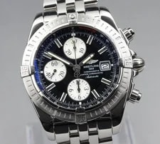 Breitling — Breitling Chronomat Evolution A13356 Chronograph Black AT 43mm [Box] — Watch — resale