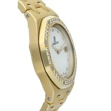 Audemars Piguet Royal Oak Lady 67601BA 33mm MOP Yellow Gold Diamond Quartz 3