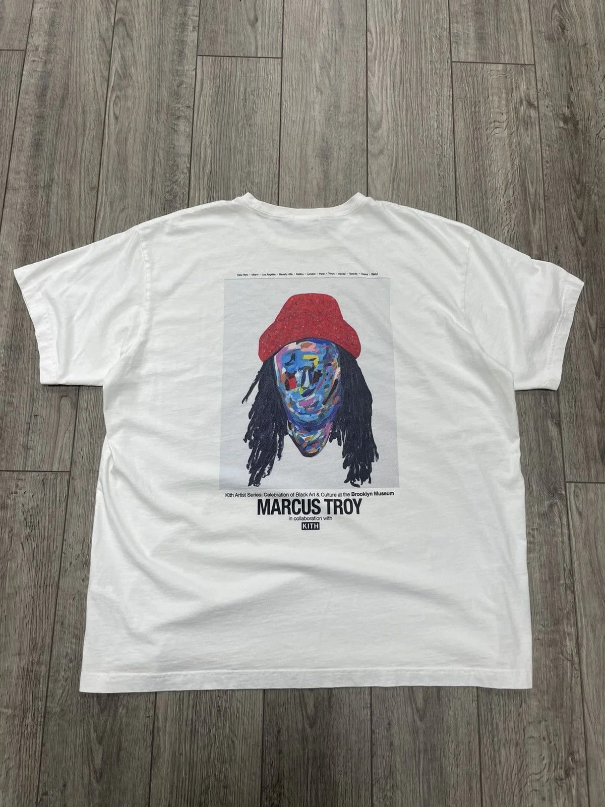 KITH — XXL - Kith Marcus Troy Art Gallery Tee — streetwear — resale