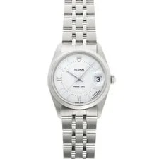 Tudor Prince Date 74000N Automatic White Dial Stainless Bracelet 2