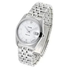 Tudor Prince Date 74000N Automatic White Dial Stainless Bracelet 3
