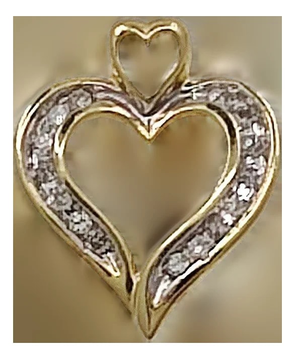 .12 CTW 10k Heart — Jewelry — resale