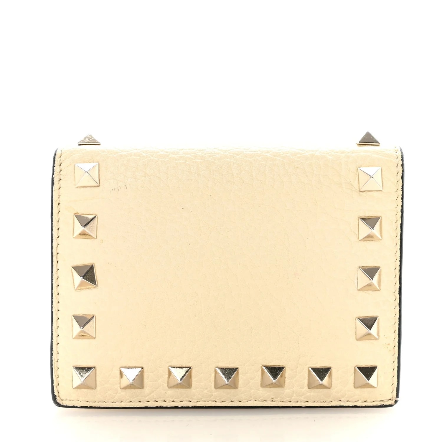 Valentino Garavani — Rockstud Bi-Fold Card Holder — Accessory — resale