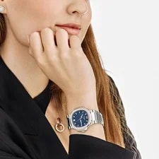 Patek Philippe Nautilus 7118/1200A-001 '' Blue Dial Diamond Bezel 2